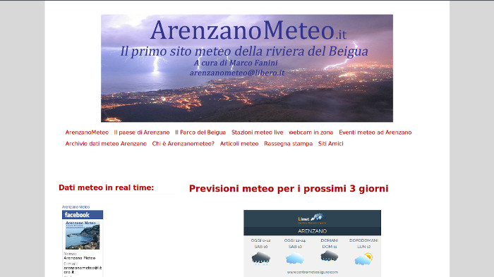 arenzano meteo